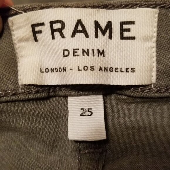 Frame Le Skinny de Jeanne Skinny Gray Jeans LSS769 - Picture 12 of 16